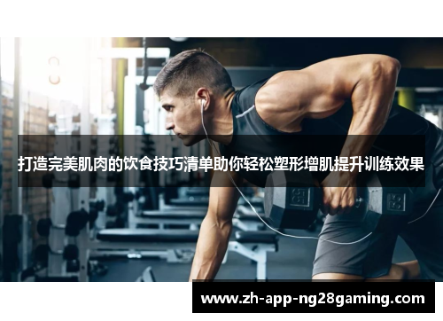 打造完美肌肉的饮食技巧清单助你轻松塑形增肌提升训练效果