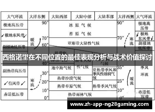 西格诺里在不同位置的最佳表现分析与战术价值探讨