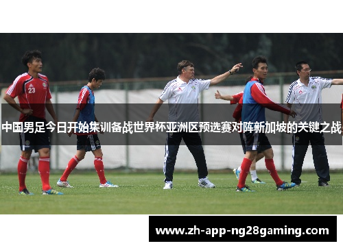 中国男足今日开始集训备战世界杯亚洲区预选赛对阵新加坡的关键之战